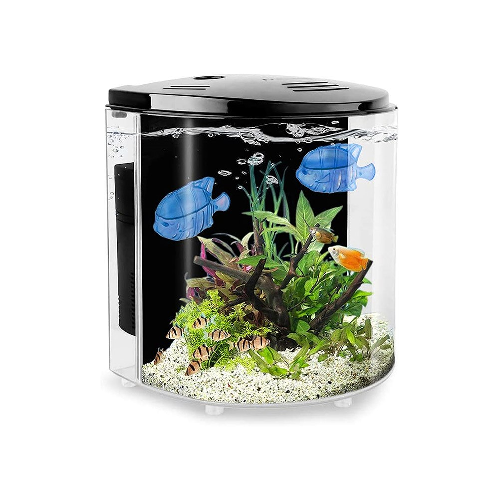 Nettoyage poisson humidificateur filtre universel humidificateur réservoir nettoyant aquarium accessoires de nettoyage filtre petit poisson humidificateur