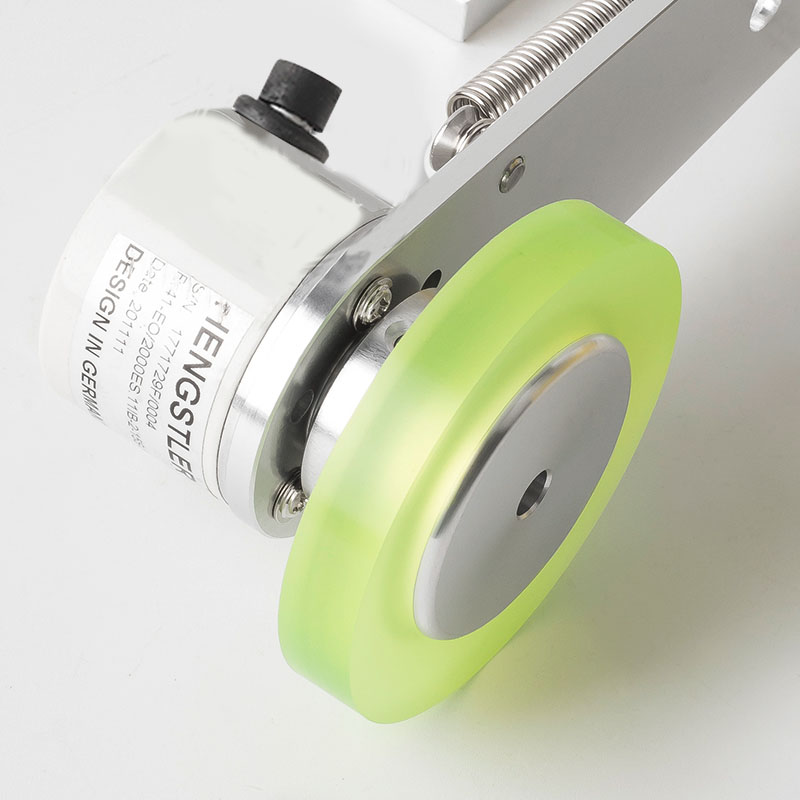 Encoderhalterung, Aluminium-Polyurethan, industrielles Encoder-Rad, Messrad, 40/50/60 mm, Aluminium-Encoder-Montagehalterung