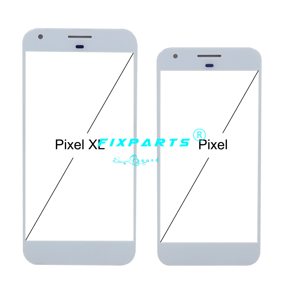 Front Glass Lens For Google Pixel 2 2XL 3 3XL 3A 3AXL 4XL 4AXL 5 Outer Touch Screen Panel Cover Front Screen Lens Replacement