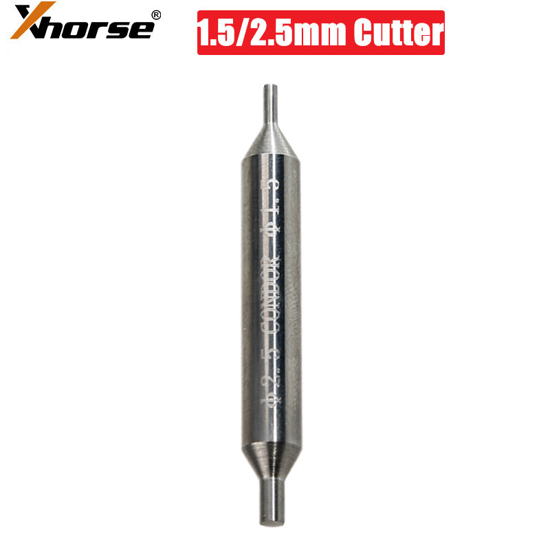 Fraise pour Xhorse CONDOR XC-MINI, dauphin XP005 XP007, Machine de découpe de clés, 1.0mm 1.5mm 2.0mm 2.5mm1.5/2.5mm: Blue