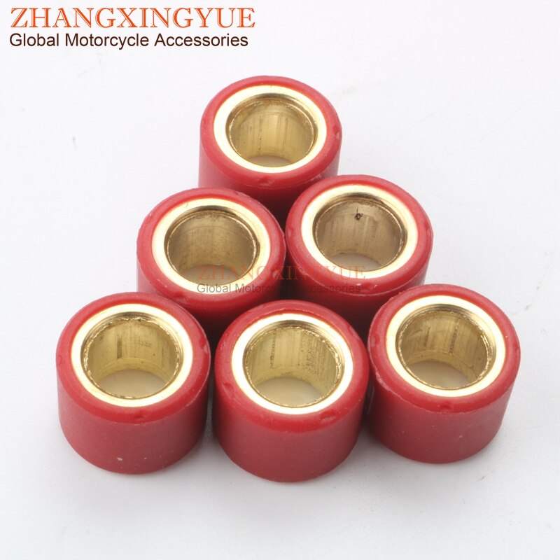 Poids variateurs haute Performance ronds | 15x12mm 4.5 à 6.5 grammes, ensemble pour MBK Booster 100 99-01 Nitro 100 00-02 Ovetto 100 00-02