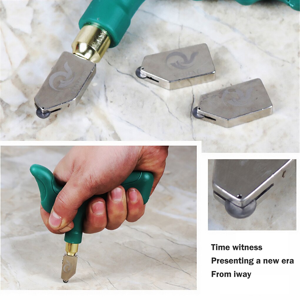 Hoge Sterkte Glassnijder Tegel Handheld Multifunctionele Draagbare Opener Thuis Glassnijder Diamant Snijden Handgereedschap Kit