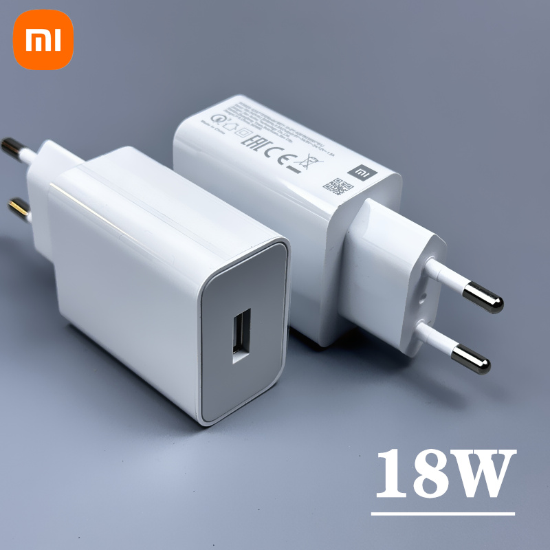 Xiaomi-Chargeur rapide 18W, qc3.0, câble d'alimentation USB 100, 3.1 cm, type C, pour Redmi note 7 8 9 9 s MI 9 SE 8 6 mix 2 2S 3