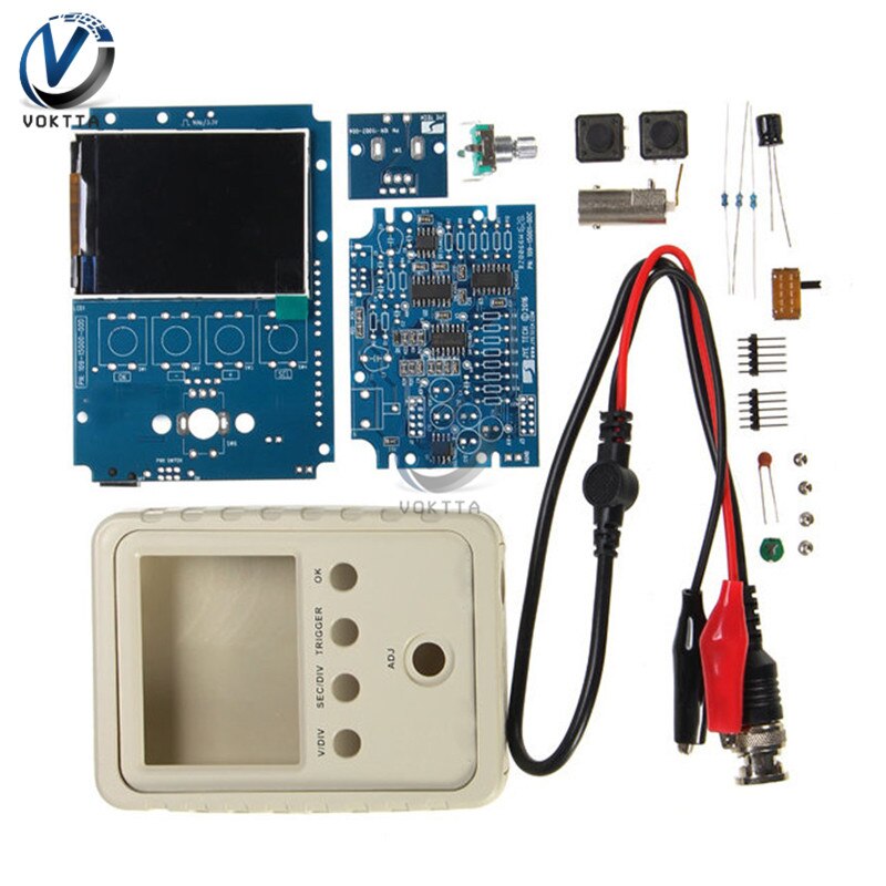 Fully Assembled / DIY Kit Original 15001K DIY Digital Oscilloscope Kit 2.4 inch With Housing Case Box