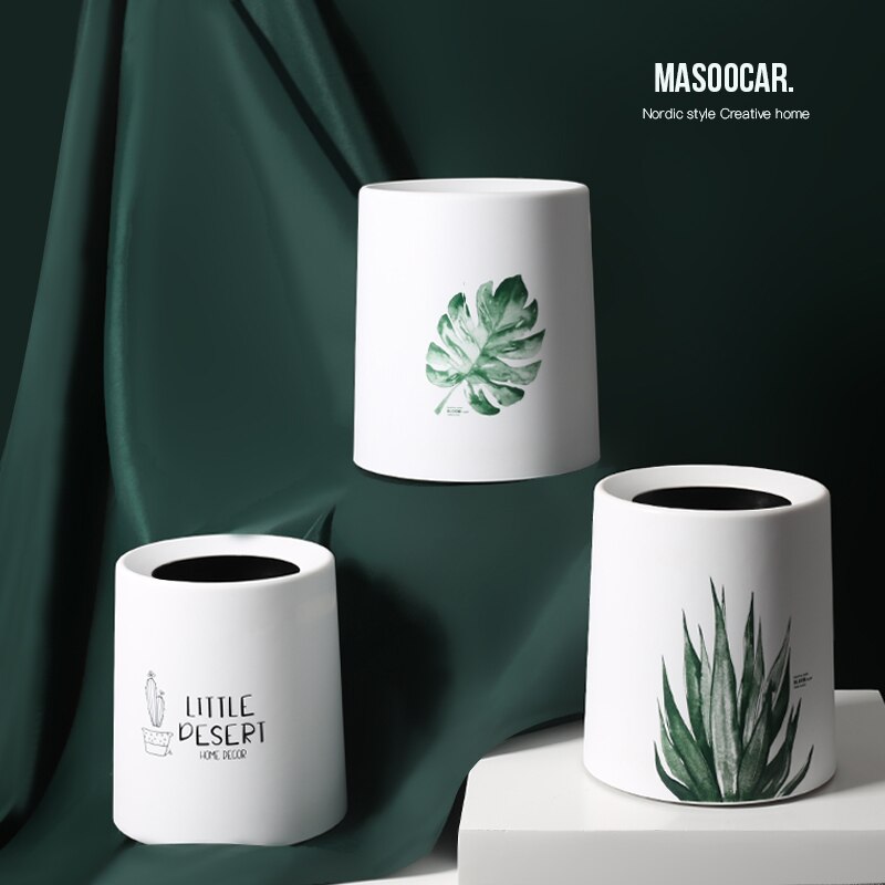 Japanse Creatieve Huishoudelijke Dubbele Prullenbak Woonkamer Wc Keuken Wc Slaapkamer Kantoor Geclassificeerd Vuilnisbak