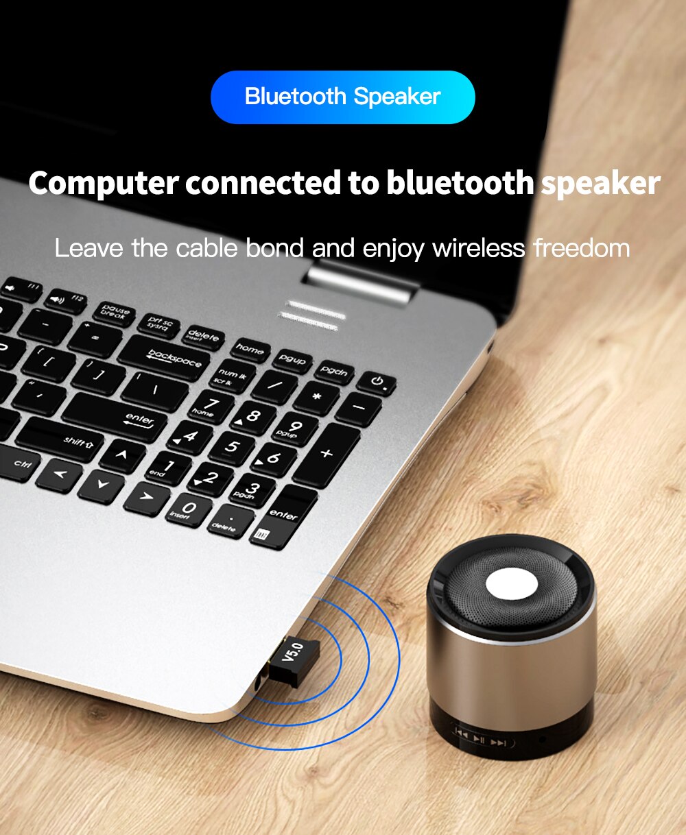 PIXLINK Usb Bluetooth Adapters 5.0 Usb Draadloze Computer Adapter Receptor Laptop Earphone Audio Printer Data Dongle Receiver