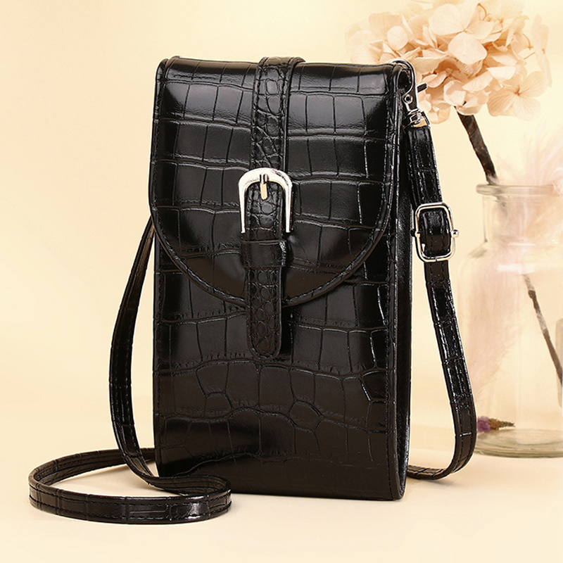 Vrouwen Schoudertas Pu Leather Crossbody Telefoon Tas Portemonnee Kaart Handtassen Messenger Draagbare Kleine Vierkante Tas Voor Meisjes Vrouwelijke