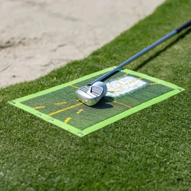 Golftraining Beginnersaccessoires voor swingdetectie Batting Ball Directionele padpads Oefenpads Gereedschap Trainingshulpmiddelen Mat