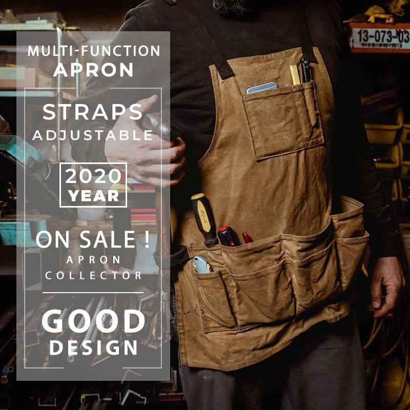 Multifunctional Tool Apron Freely Adjustable Multi Pockets Multifunction Waterproof Carpenter garden work apron Tool For Working