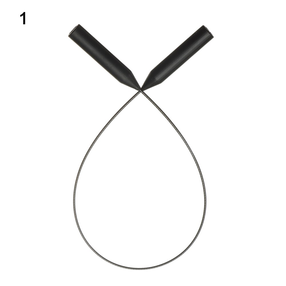 Cuerda ajustable para gafas, correa de silicona escalable, cordón para el cuello, accesorios para gafas: 01 30cm