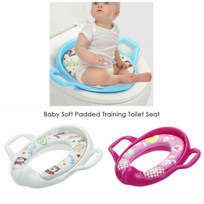 Baby Training Toiletbril Milieubescherming Kinderen Wc Met Handvat Training Seat Baby Toiletbril
