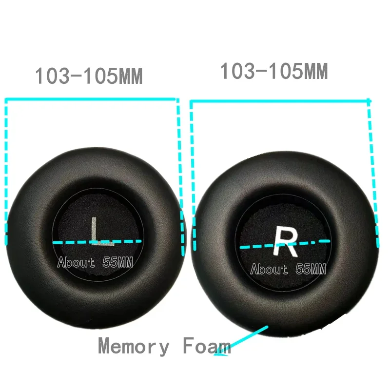 Oorkussens Rond Geschikt Voor Akg K550 K551 K552 K553 Koptelefoon Pads Headset Accessoires Hoofdband Oorkussen Oorkussen Oorschelpen