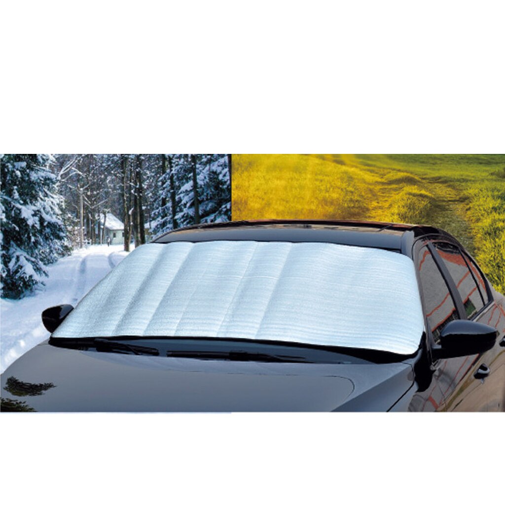 Car Windshield Sunshades Cover UV Protector Windscreen Cover Snow Ice SUV Protective Shield Dust Sun Shade Protector 232x70cm