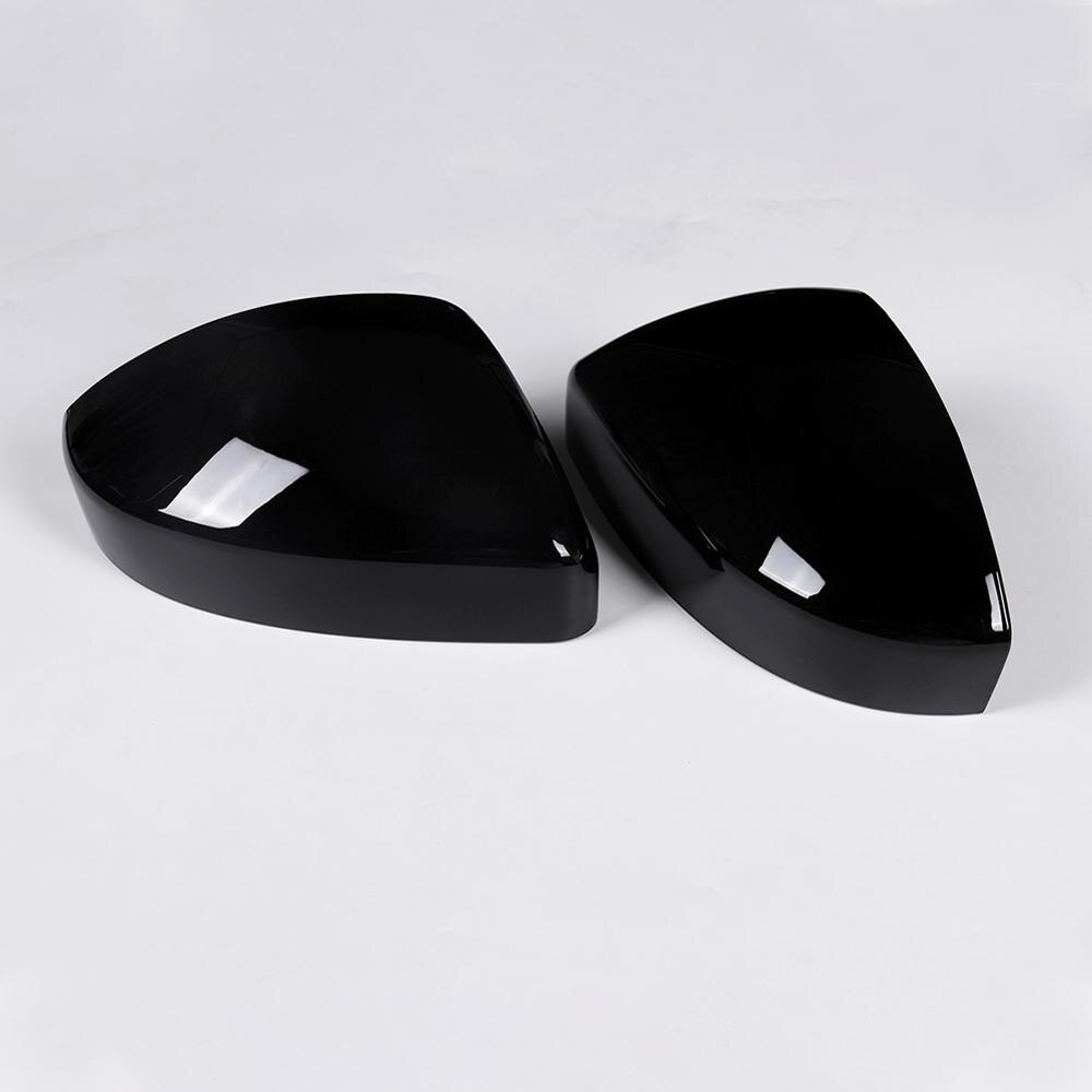 2 stk sort abs plast sidebakspejl cap cover trim til land rover discovery 4,5 sport year model tilbehør: Default Title