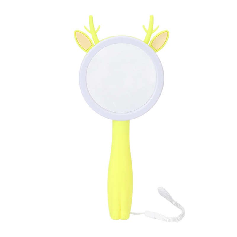 Handheld Magnifier Cute Appearance Kids Reading Magnifier for Kids Science Experiment: Fawn