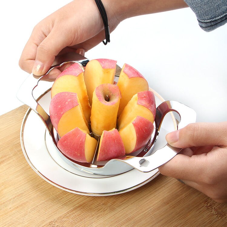 2022 Keuken Gadgets Rvs Apple Cutter Slicer Groente Fruit Gereedschap Keuken Accessoires Apple Easy Cut Slicer Cutter