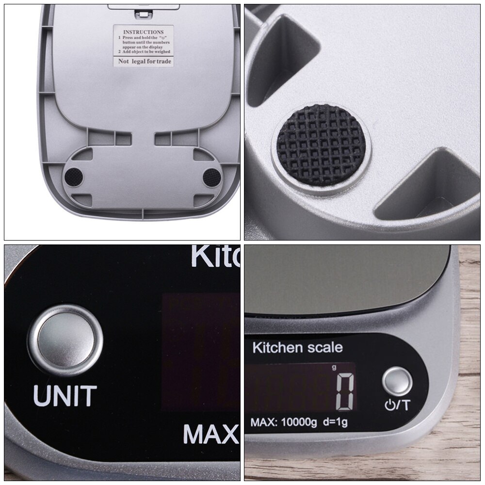 1pc multifunctionele, praktische, handige en duurzame huishoudweegschalen voor binnen en buiten