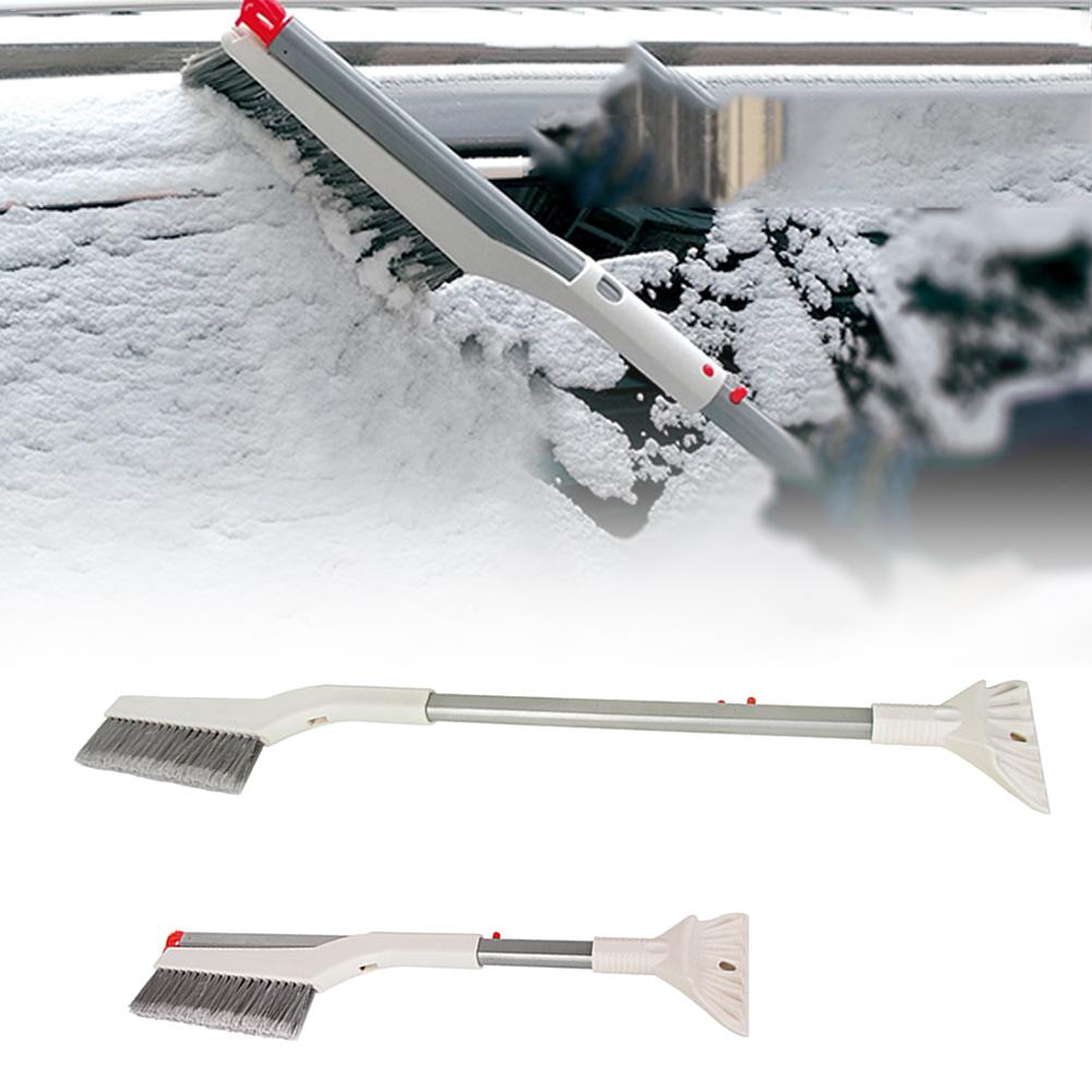 Retractable Winter Auto Vehicle Ice Snow Scraper Multipurpose Long Handle Snow Removal Brush Scraper Ice Snow Removal Tool