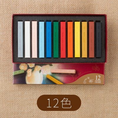 LifeMaster Simbalion Soft Pastel Set Chalk Pastels Art Set Painting Supplies: 12 Colors Long