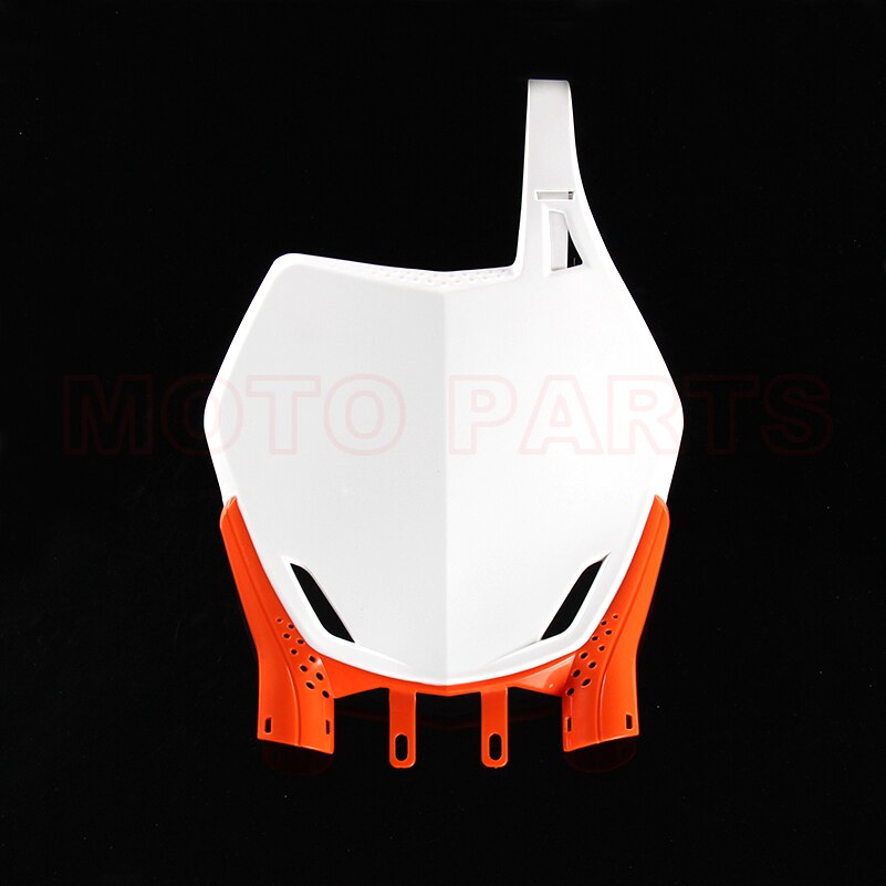 Merke universal front nummerplateholder dobbel farge for - crf yzf wrf kxf klx motorsykkel pit dirt bike motocross