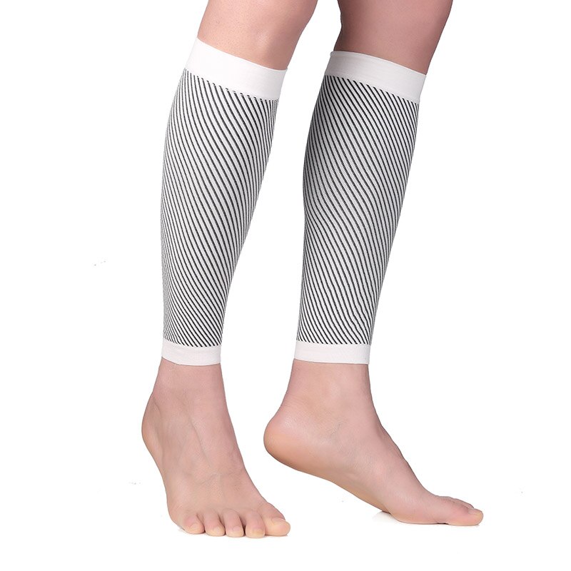 1 Pair Calf Compression Sleeves Lightweight Breathable Leg Support Sleeve for Men Women DO2