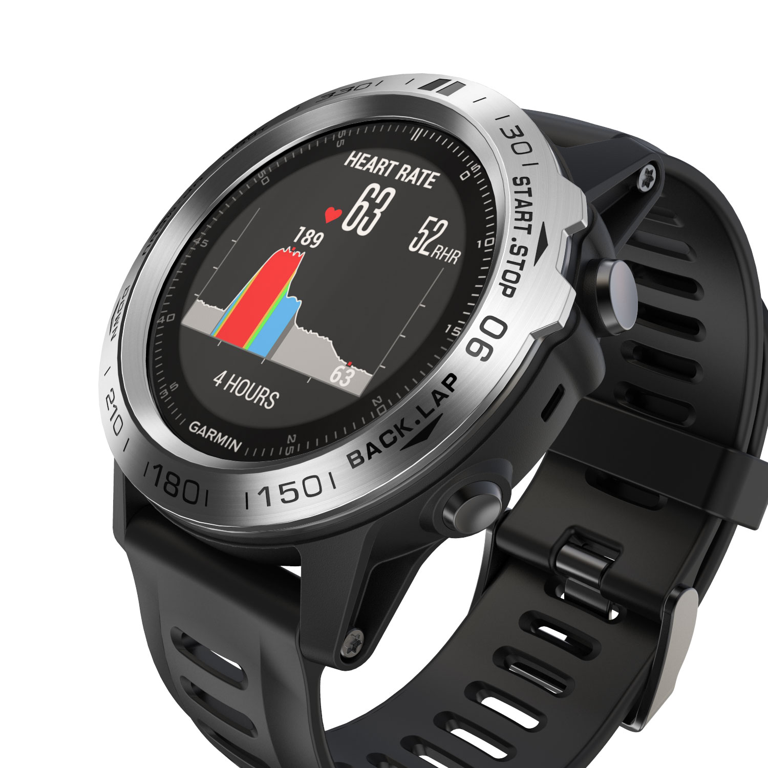 Caja de marco de estilo de anillo de bisel para reloj inteligente Garmin Fenix 5x 5xPlus 3 3HR cubierta de acero inoxidable anillos de protección antiarañazos