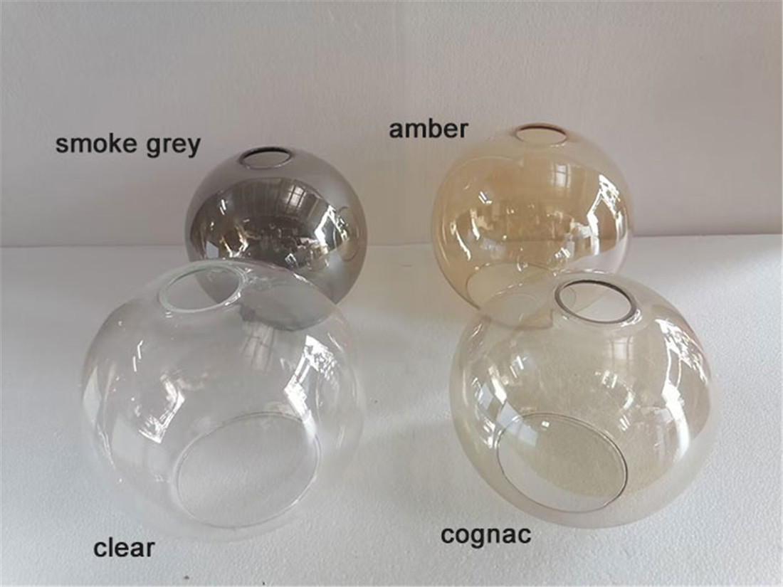 Glass Globe Lamp Shades Replacement Lampshade Cover for Light Fixture Wall Sconce Pendant Lighting Vanity Light Table Floor Lamp