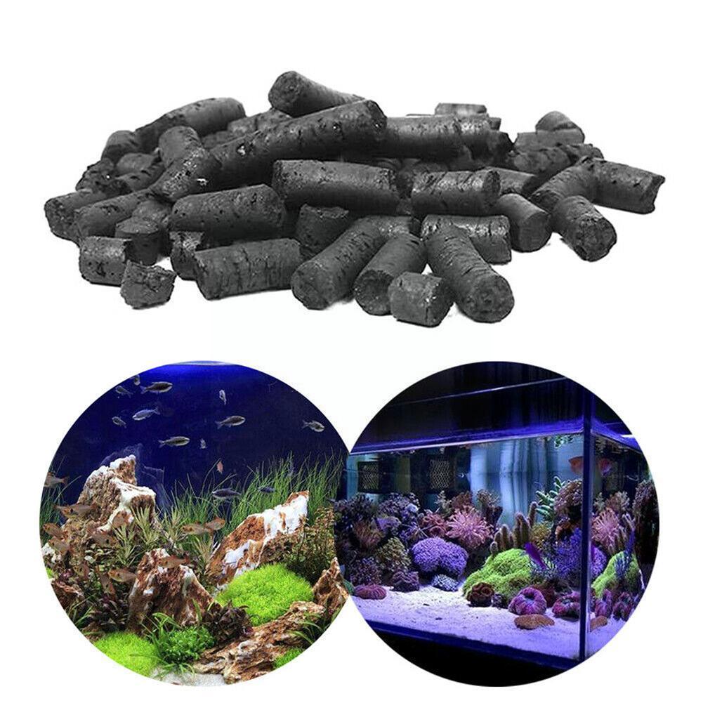 100G Actieve Kool Koolstof Pellets In Vrije Mesh Media Zak Voor Aquarium Visvijver Tank Canister Filter C5i8