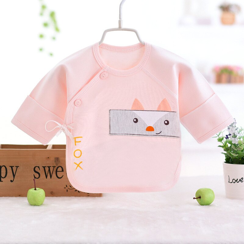 Pasgeboren Baby Kleding Baby Jongens Meisjes Ondergoed T Shirts Lange Mouwen 100% Katoenen Baby T-shirt Kleding Peuter Meisjes Ondergoed: 9