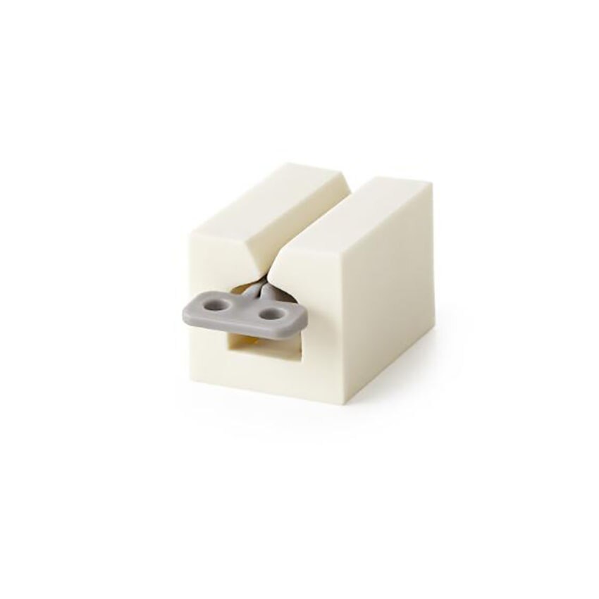 1PC Manual Toothpaste Squeezer Standing Bathroom Toothpaste Squeezers Holder, Facial Cleanser Rotating Squeezer Clip: White
