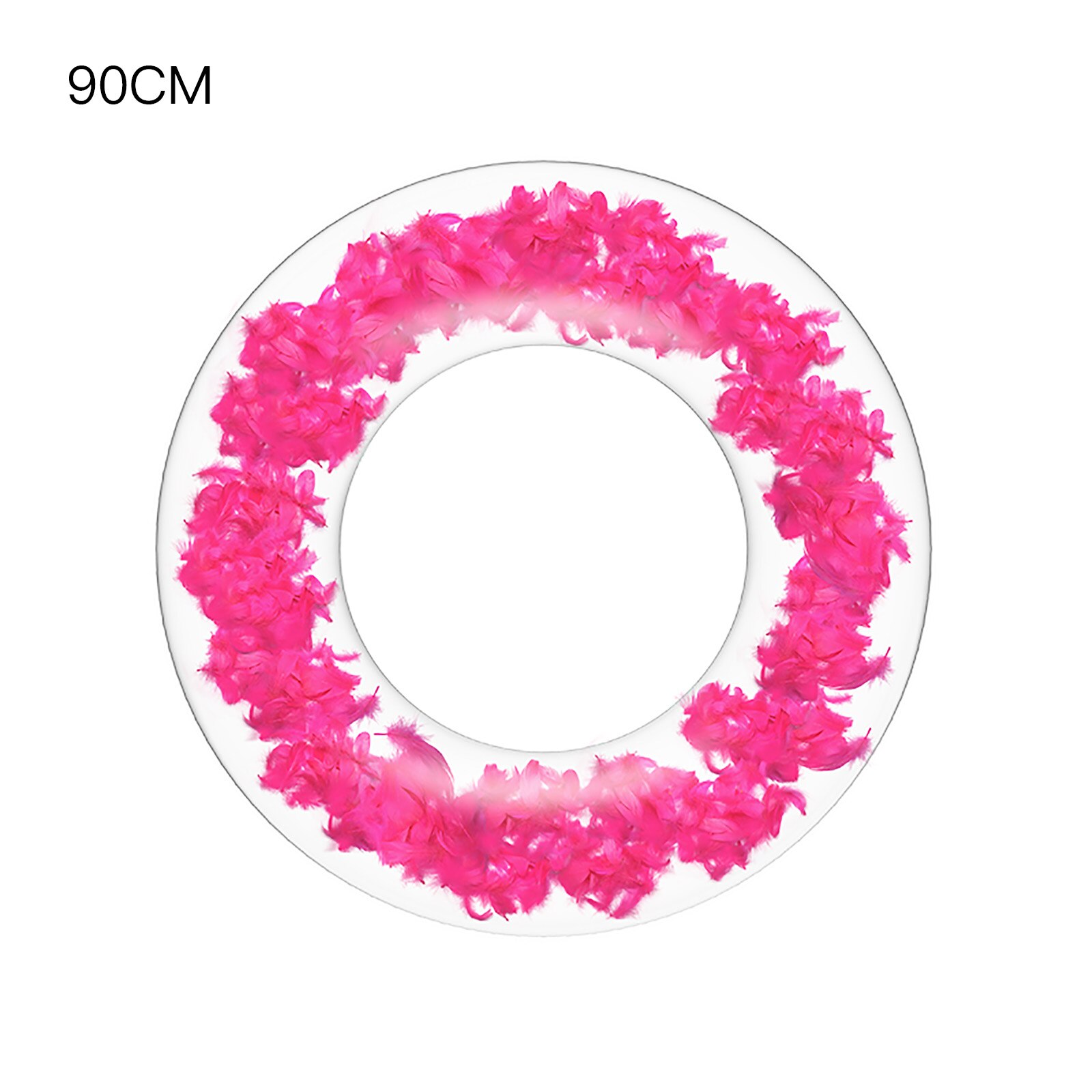 Zwembad Float Opblaasbare Zwembad Zwemmen Ring 60-90Cm Volwassen Zwembad Buis Cirkel Voor Zwembad Speelgoed: Red 90cm