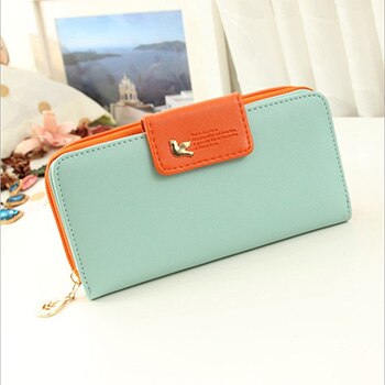 Mara's Dream Women's Wallet Leather Clutch Bag Hasp Wallet Zipper Long Purses Card Holder Fortnite Cosmetic Handbags: A