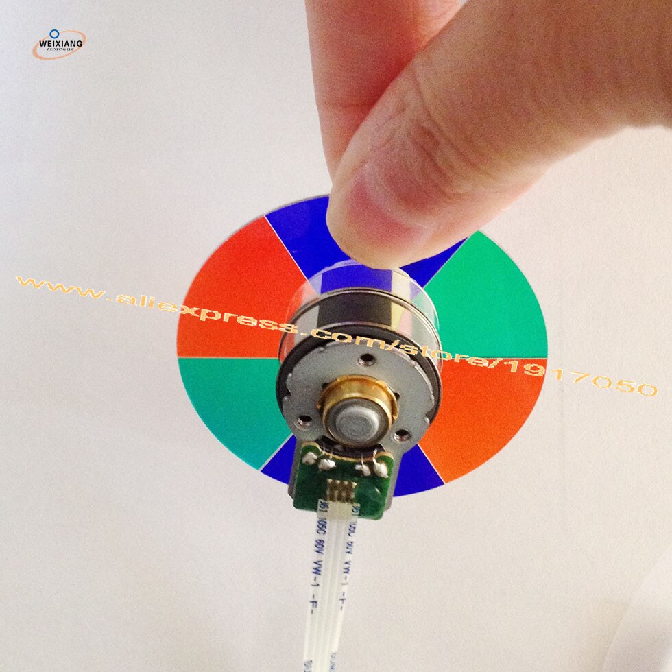 DLP Color Wheel For Mitsubishi WD-60738 /WD-73738 Projection TV Color Wheels with Three Months Warranty 6 segments 46mm