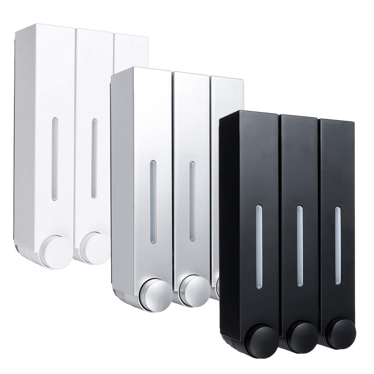 Wall Mounted Soap Dispenser Bathroom Liquid Soap Dispenser Washing Lotion Hand Shampoo Body Shower Cleaning