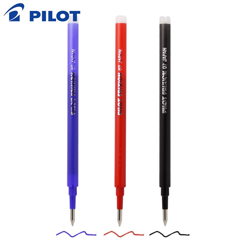 Bolígrafo de recarga borrable/Frixion de 0,7mm para piloto de Japón, repuestos de bolígrafo de Gel BLS-FR7 1 unidad