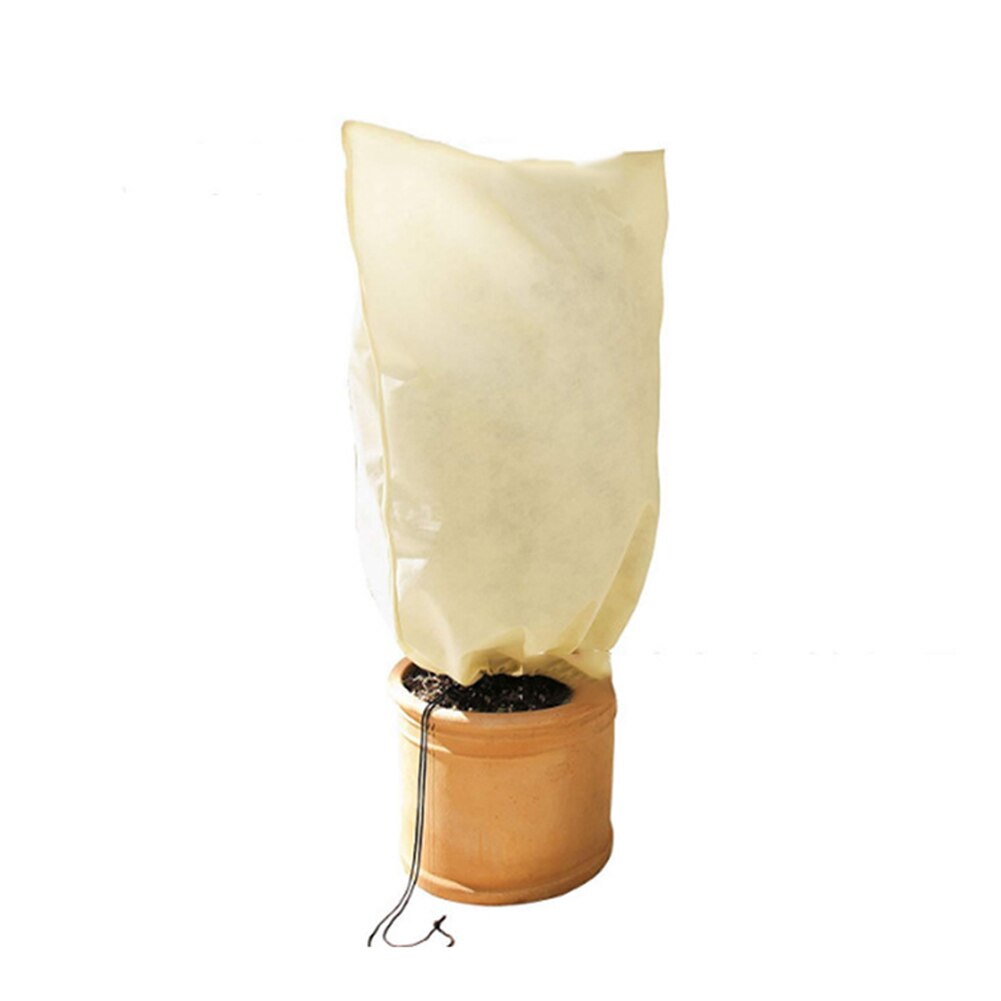 Capa de proteção de geada de plantas de inverno para árvores de fruto em vasos de plantas de jardim: Beige1