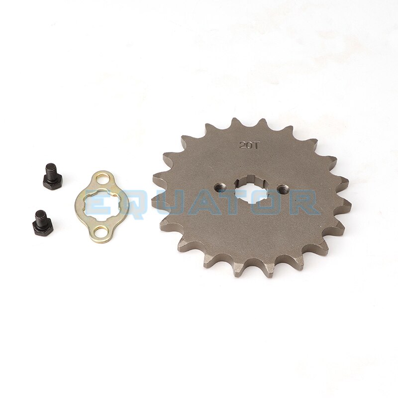 530 Ketting 20Mm 10 11 12 13 14 15 16 17 18 19 20 21 Tanden Voor Motor Tandwielen voor 200 250cc Dirt Bike Atv Quad Buggy Motor: 20T