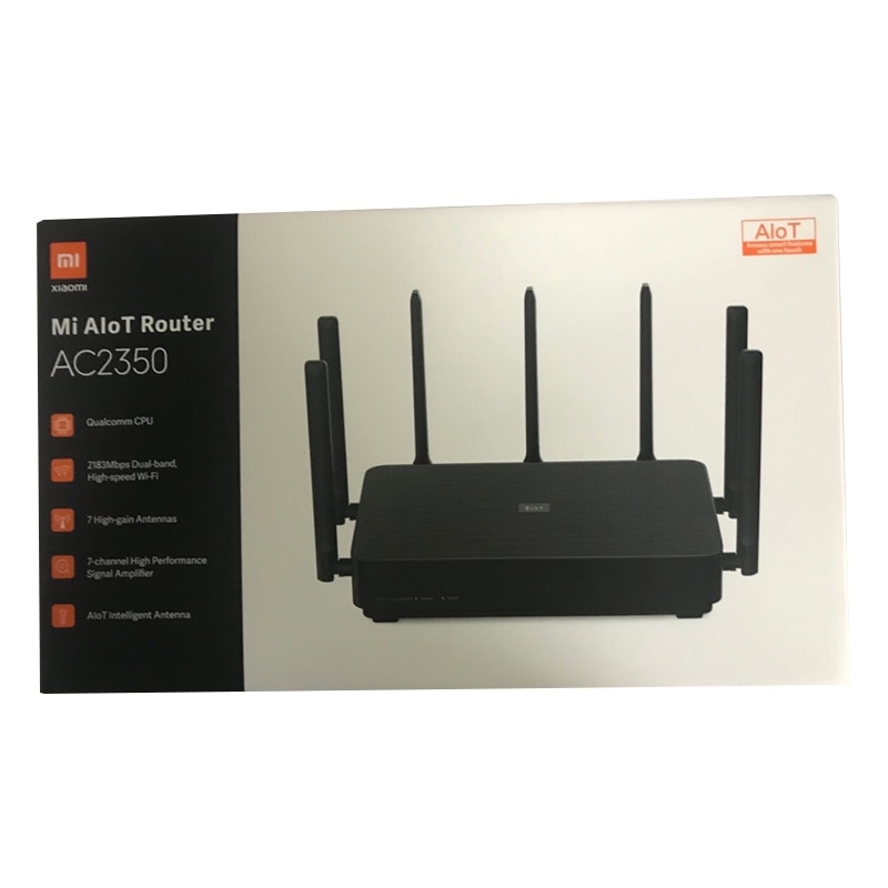 Xiaomi Mi AIoT Router AC2350 Gigabit 2183Mbps 128MB Dual-Band WiFi Wireless Router Wifi Repeater With 7 High Gain Antennas Wider