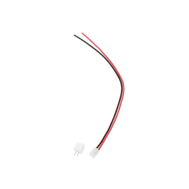 50 sets mini micro jst 2.0 ph 2- pin connector stekker met draden kabels 120mm 26 awg