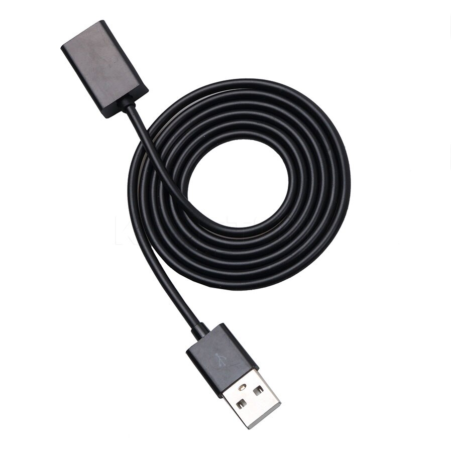 USB 2.0 Extension Cable Male to Female Extension Data Sync Cord Cable Adapter Connector Cord Wire For PC Laptop Black White