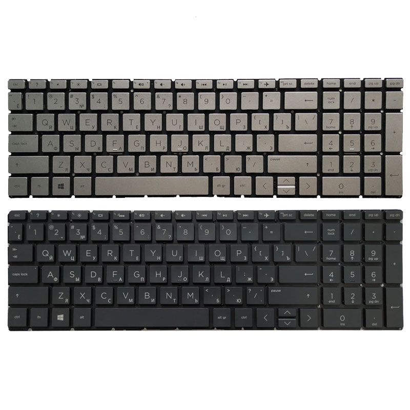 Laptop Russian/RU keyboard For HP Pavilion 15-DA 15-DB 15-DW 15-CS TPN-C139 TPN-C135 TPN-C136 250 G7 255 G7 With Backlight
