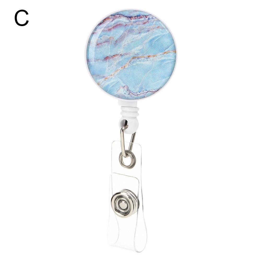 Porte-Badge rétractable d'infirmière, porte-Badge de nom d'infirmière, porte-carte d'identité drôle, pince pivotante, pour étiquette de nom de travail, fourniture de bureau, 1 pièce