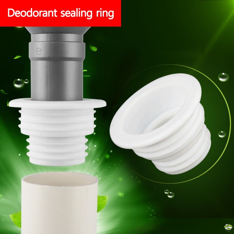 Silicone deodorant gulvafløbskerne husholdningsgulvafløbslugtningsrenser kloakrør lugtstopper egnet til 25-75mm