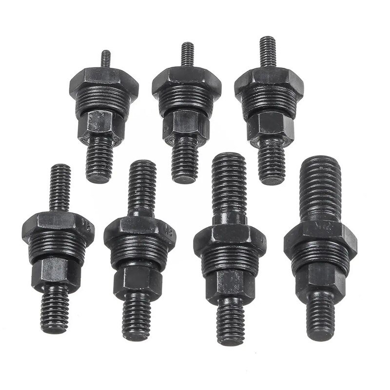250-Piece Half Hex Rivet Nut Kit - M3 To M12, Zinc-Plated Steel