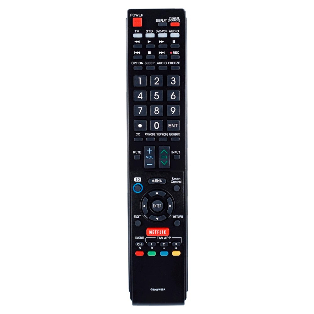 Universal remote control for sharp LCD TV GB005WJSA GA890WJSA GB004WJSA