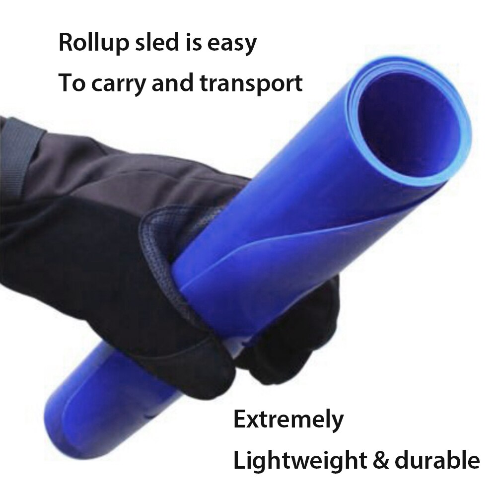 Planche de ski de sport luge pliable Snowboard Flexible rouler traîneaux de neige planche de ski pour enfants adulte luge accessoires de neige