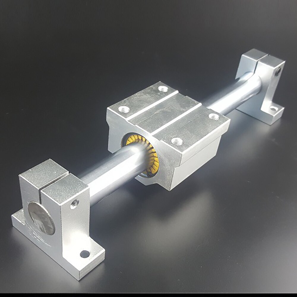 SC8-S Linear Bearing Optical Axis Slide Block Motion Bushing Corrosion-Resistant Dust-Proof Alloy And Engineering Plastic 1PC