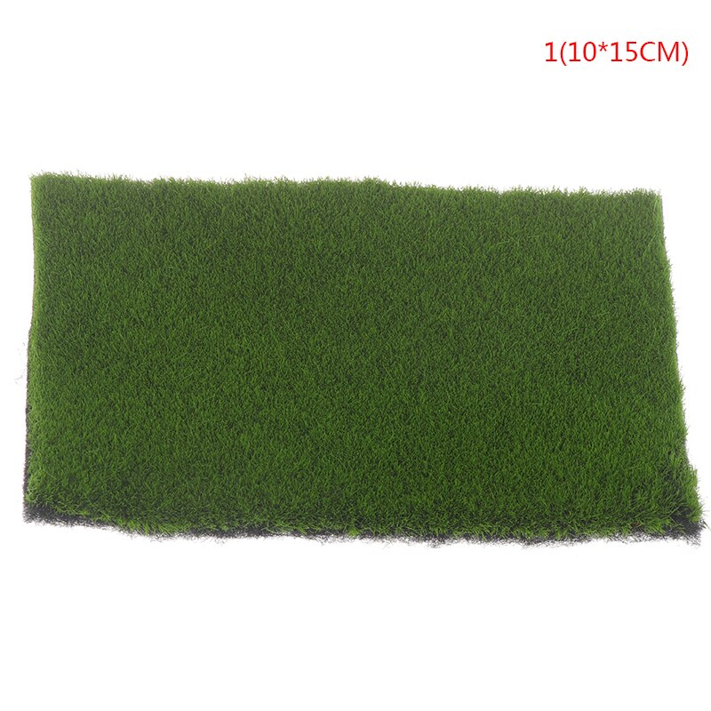 Mini DIY Artificial Grass Board Wedding Garden Micro Landscape Decor Accessories Simulation Moss Turf Lawn Wall Green Plants: A1