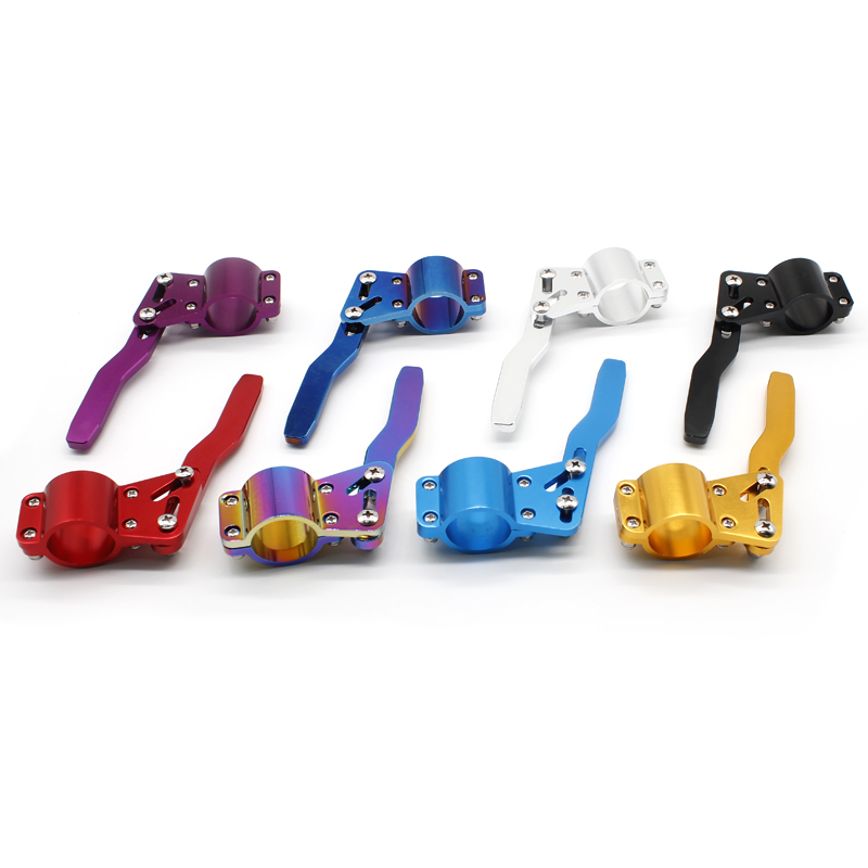 Jdm universell aluminium bil styling justering ratt sving stang forlengelse blinklys spak posisjon opp sett