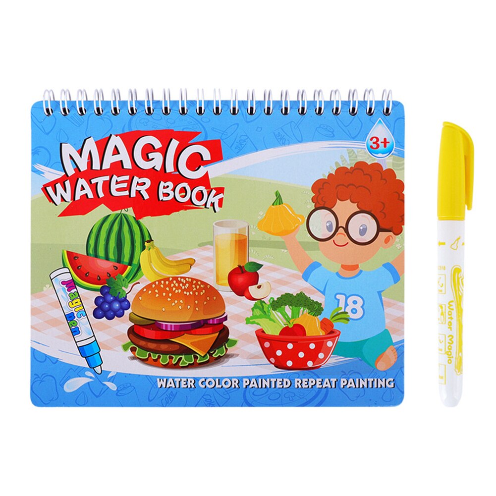 Water Tekening 26 Engels Leren Kaart Magie Met 2 Pen Brief Kaart Schilderen Board Educatief Speelgoed Voor Kinderen: food park